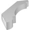 Ekena Millwork 4-in. W x 26-in. D x 34-in. H Olympic Architectural Grade PVC Knee Brace BRCP04X26X34OLY - alternate 2